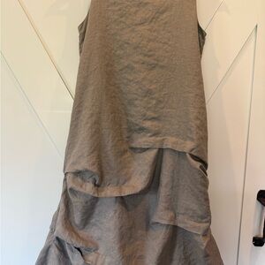 Chalet Grey Sleeveless Midi Dress